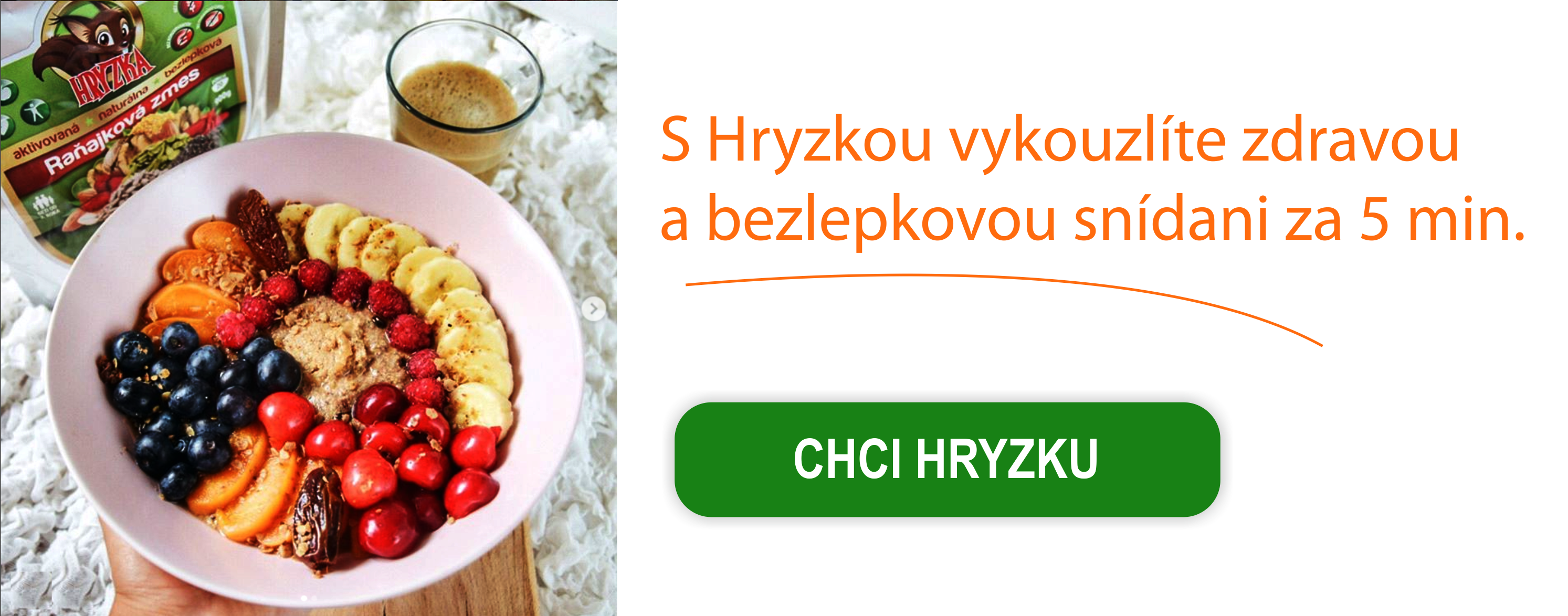 Chci Hryzku - bezlepkova snidane